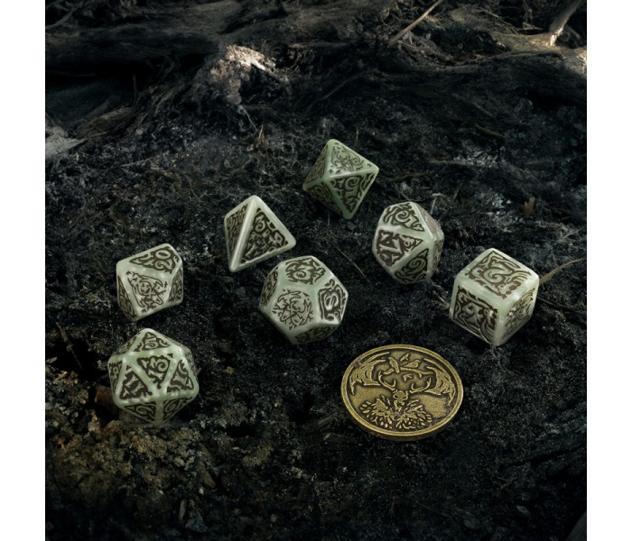 Кубики RPG The Witcher Dice Set. Leshen - The Totem Builder. Q WORKSHOP (SWLE02)