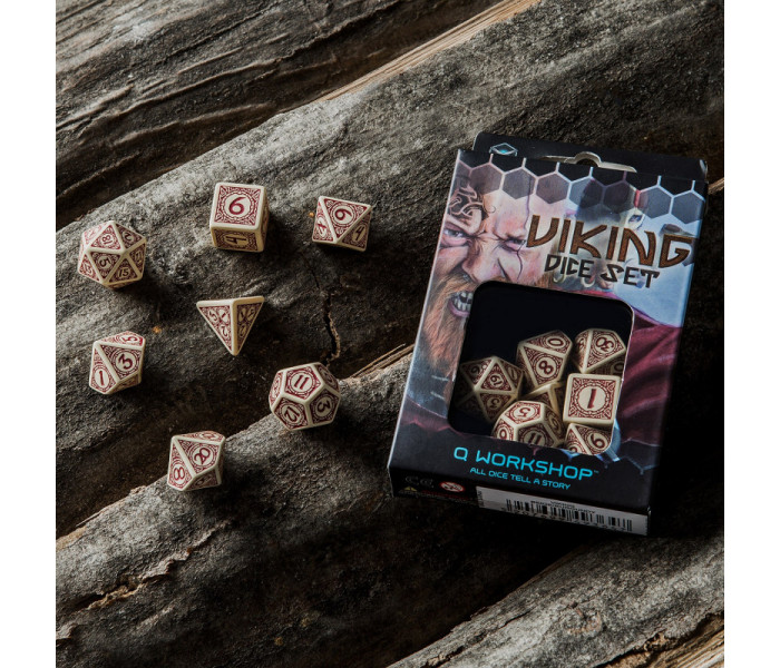 Кубики RPG Viking Dice Set: Valhalla. Q WORKSHOP (SVIK01)