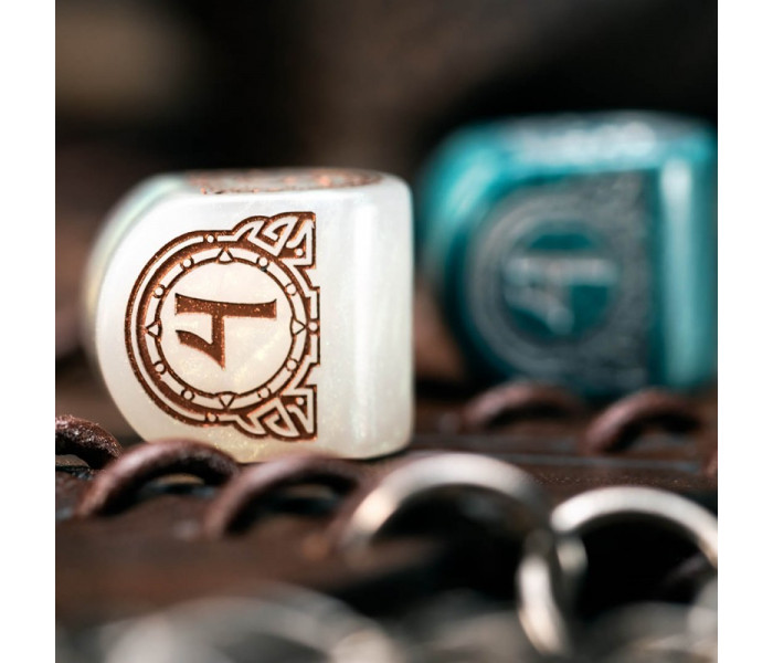 Кубики RPG Viking Modern Dice Set: Niflheim. Q WORKSHOP (RVIK05)