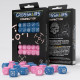 Набор кубиков Crosshairs Compact D6: Blue&Pink (20 шт). Q WORKSHOP (STCA02)