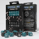 Набор кубиков Crosshairs Compact D6: Stormy&Black (20 шт). Q WORKSHOP (STCA04)