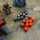 Набір кубиків Fortress Compact D6: Black&Red (20 шт). Q WORKSHOP (STCB04)