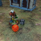 Набір кубиків Fortress Compact D6: Black&Red (20 шт). Q WORKSHOP (STCB04)