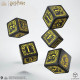 Набір кубиків Harry Potter. Hufflepuff. 5 х D6 Dice Set & Pouch. Q WORKSHOP (190142/2023/4/A/D6B)