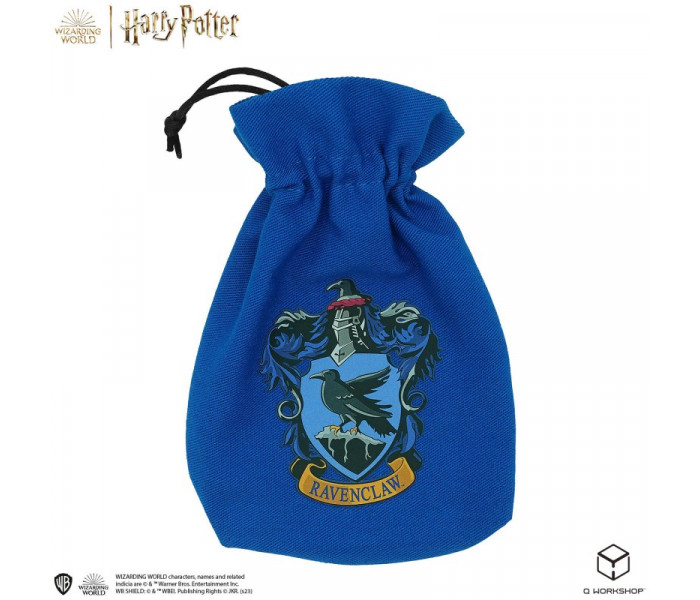 Набір кубиків Harry Potter. Ravenclaw. 5 х D6 Dice Set & Pouch. Q WORKSHOP (190142/2023/3/A/D6B)