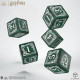 Набор кубиков Harry Potter. Slytherin. 5 х D6 Dice Set & Pouch. Q WORKSHOP (190142/2023/2/A/D6B)