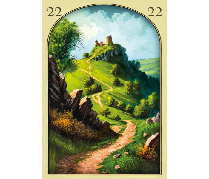 Середньовічний Оракул Ленорман - Medieval Lenormand Oracle. Lo Scarabeo