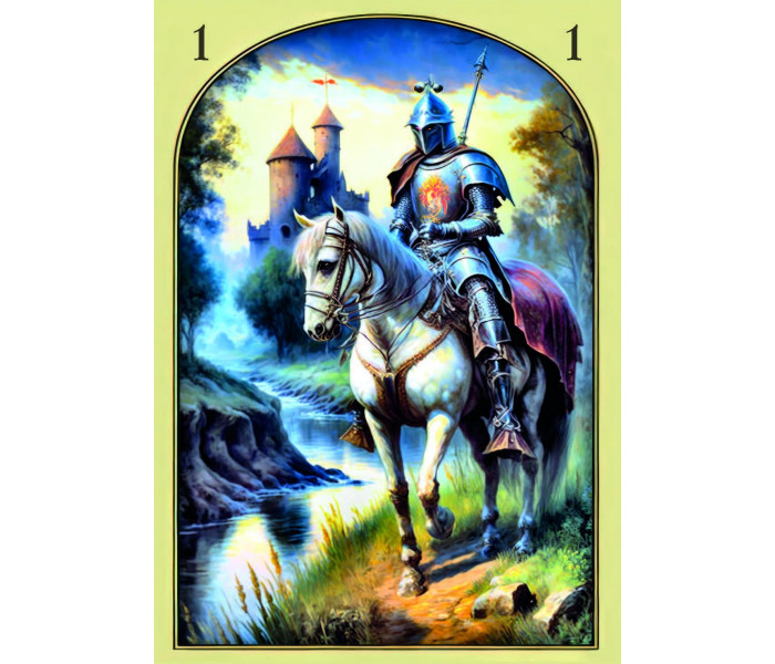 Середньовічний Оракул Ленорман - Medieval Lenormand Oracle. Lo Scarabeo