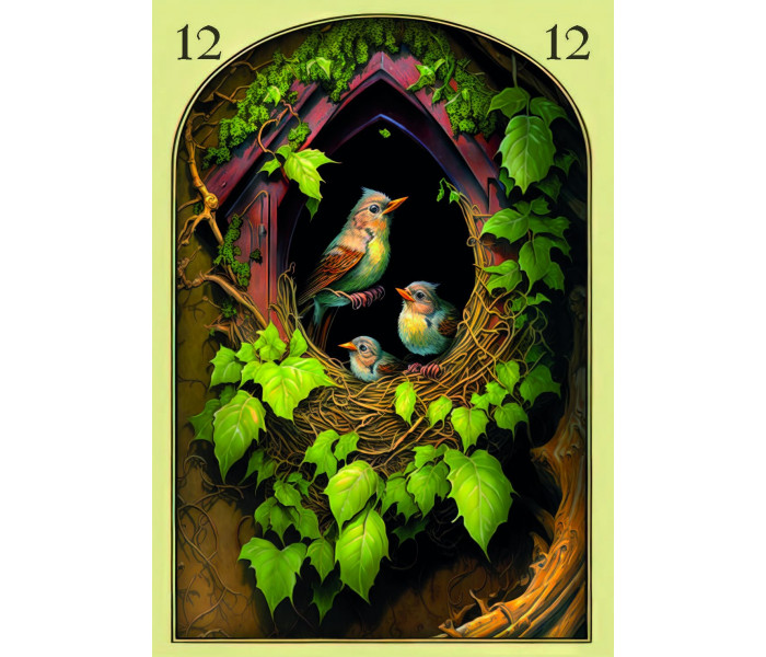 Середньовічний Оракул Ленорман - Medieval Lenormand Oracle. Lo Scarabeo