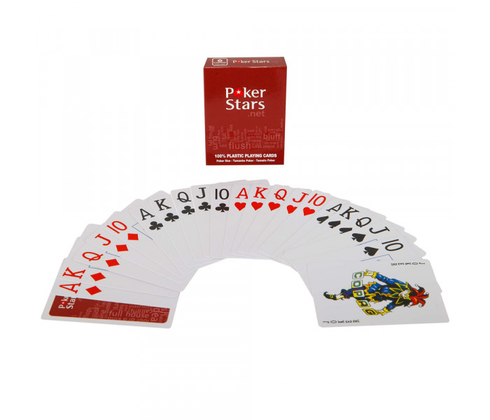Пластикові карти Poker Stars Red
