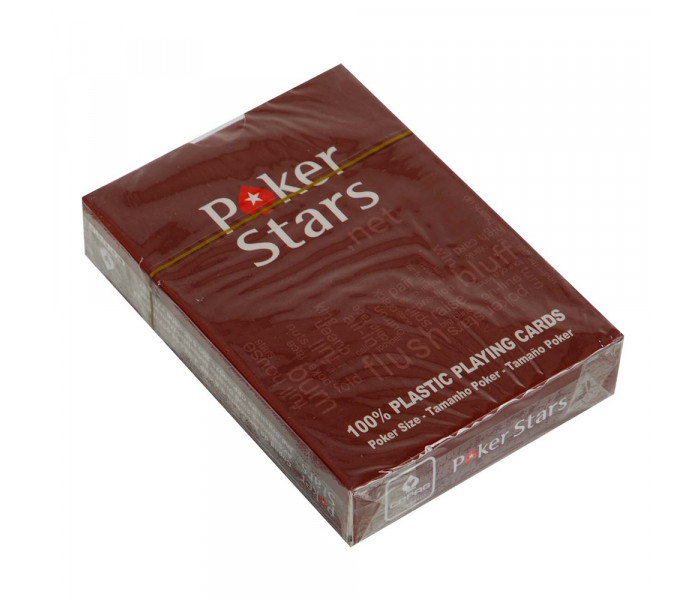 Пластикові карти Poker Stars Red