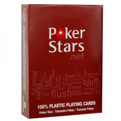Пластиковые карты Poker Stars Red