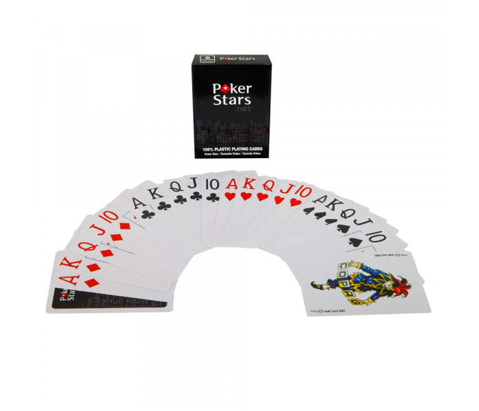 Пластиковые карты Poker Stars Black
