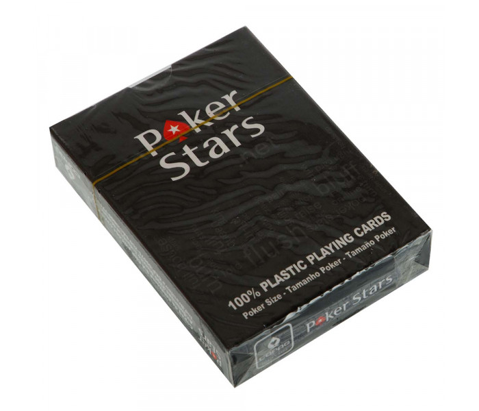 Пластиковые карты Poker Stars Black