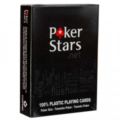 Пластиковые карты Poker Stars Black