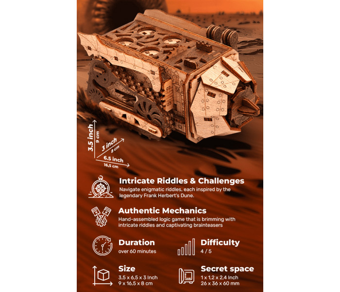 Головоломка квест-бокс Space Rover. EscapeWelt