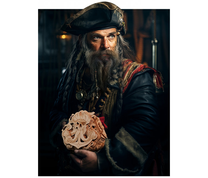 Головоломка квест-бокс Blackbeard’s Compass. EscapeWelt