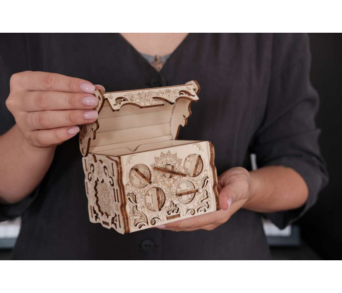 Квест бокс - коробка для подарка "Secret Treasure Box". EscapeWelt