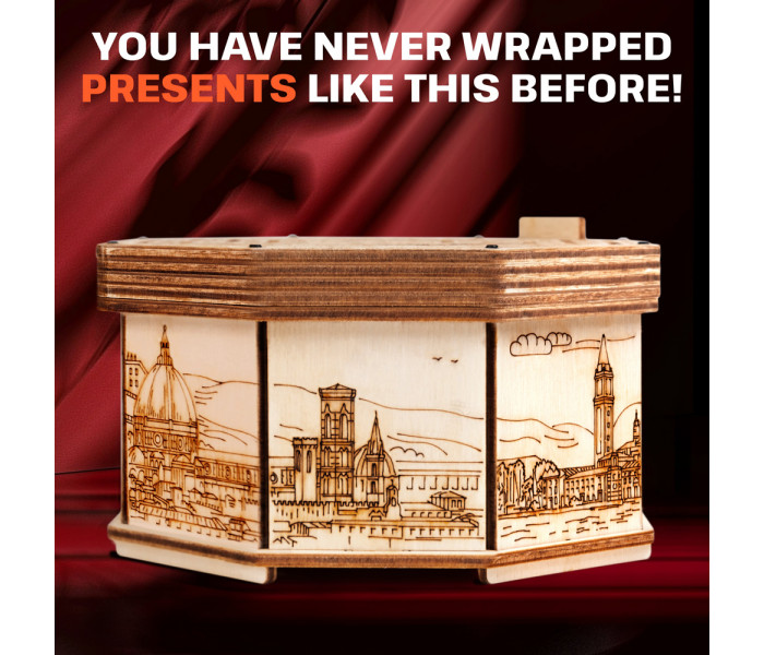 Квест бокс – коробка для подарунка "Secret Maze Box". EscapeWelt
