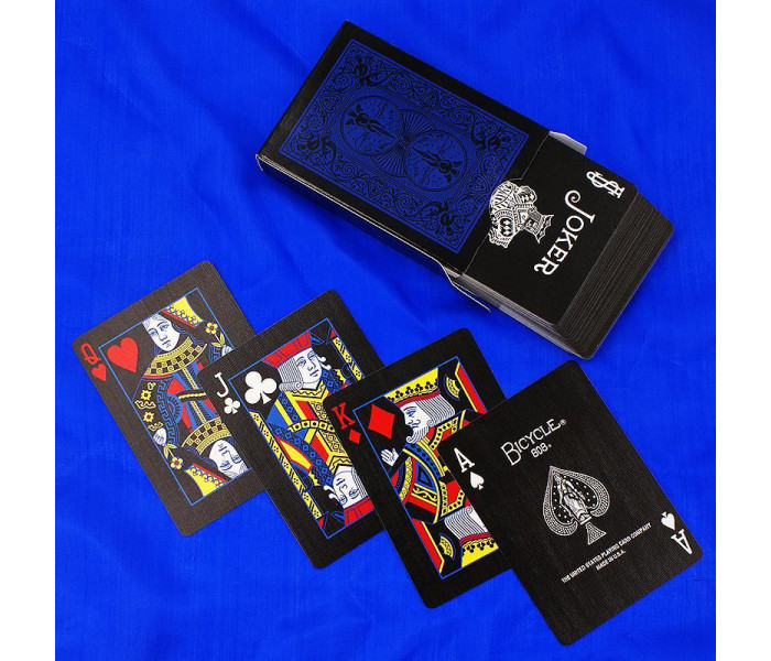 Гральні карти Bicycle Reverse Blue Black