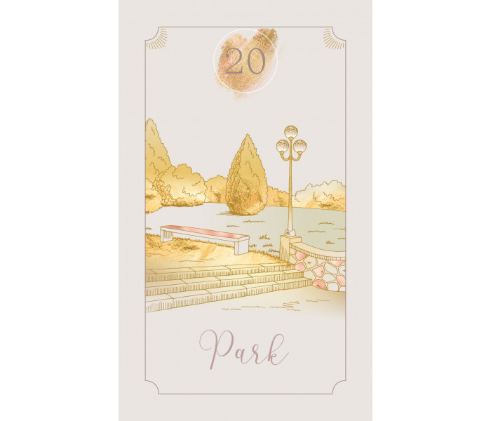 Золоті карти Ленорман Азри - Azra's Golden Lenormand Cards. AGM