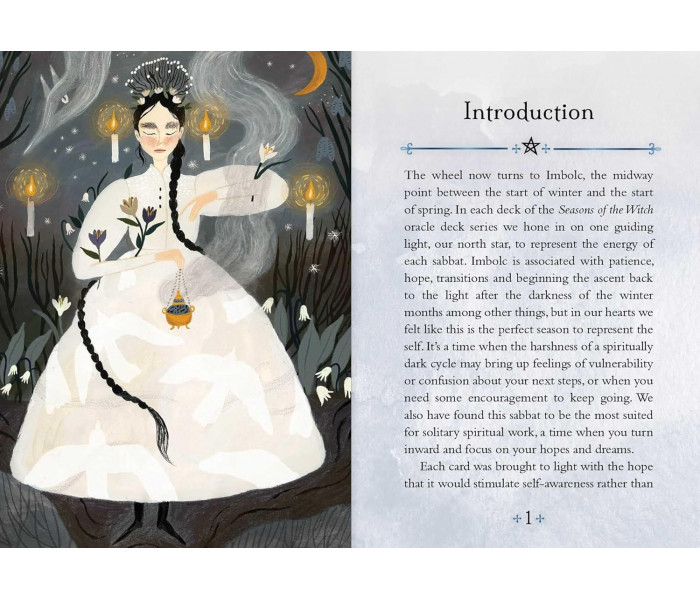Імболкський Оракул. Пори року відьми - Seasons of the Witch Imbolc Oracle. Rockpool Publishing