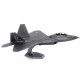 Металева збірна 3D модель F-22 Raptor, Metal Earth (ME1016)