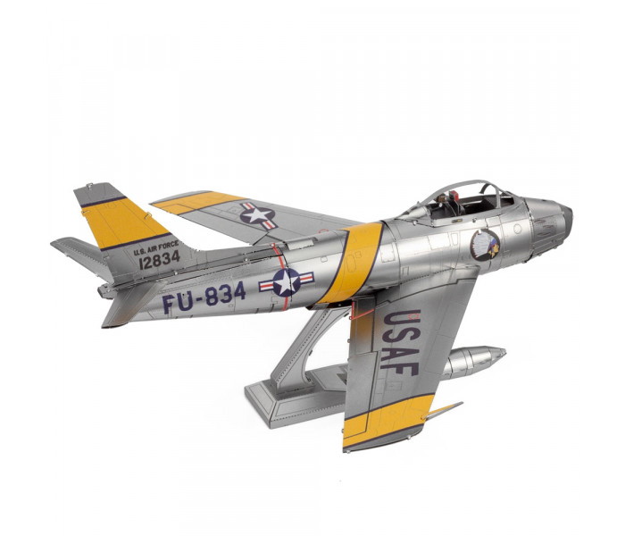 Металева збірна 3D модель F-86 Sabre, Metal Earth (ME1015)