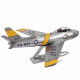 Металева збірна 3D модель F-86 Sabre, Metal Earth (ME1015)