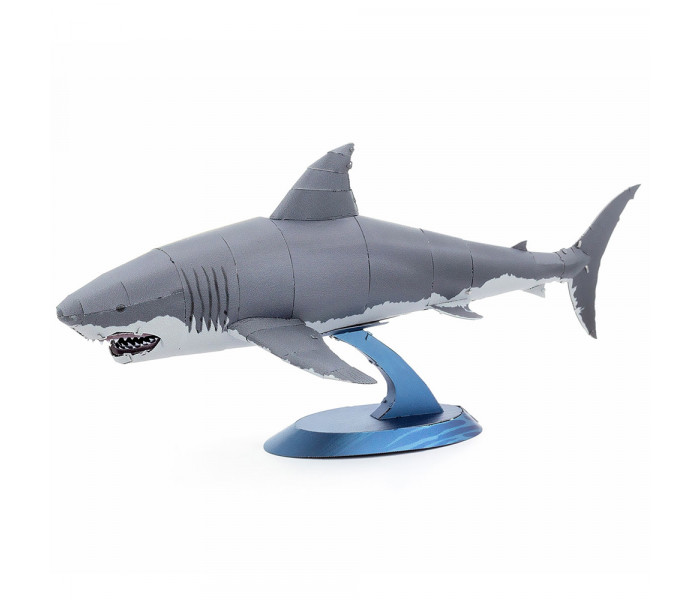 Металлическая сборная 3D модель Great White Shark, Metal Earth (ME1008)