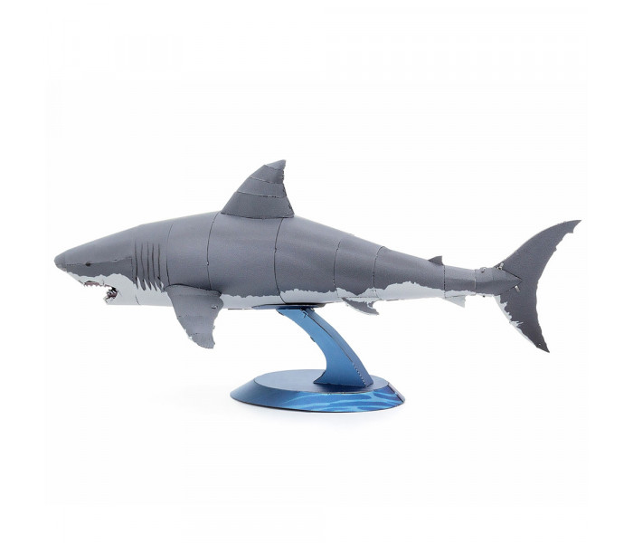 Металлическая сборная 3D модель Great White Shark, Metal Earth (ME1008)