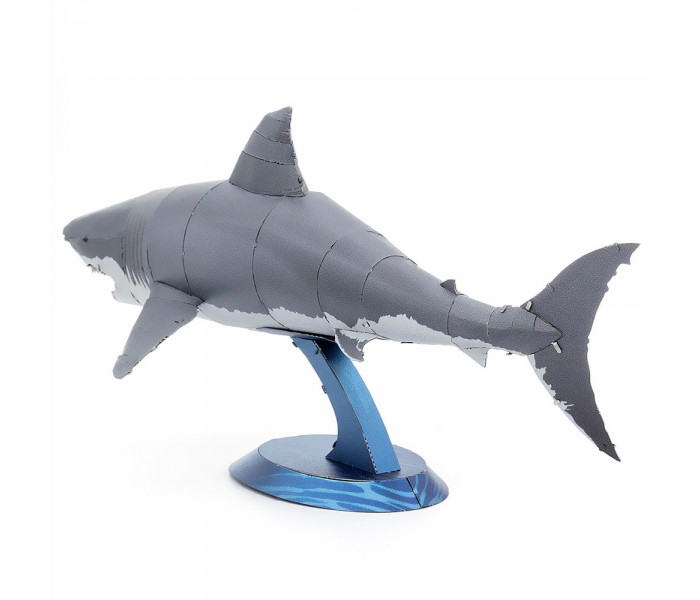 Металлическая сборная 3D модель Great White Shark, Metal Earth (ME1008)
