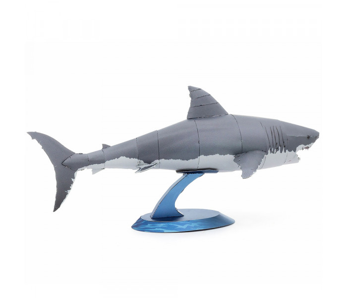 Металлическая сборная 3D модель Great White Shark, Metal Earth (ME1008)