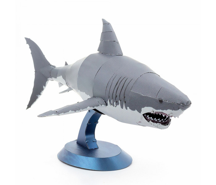 Металлическая сборная 3D модель Great White Shark, Metal Earth (ME1008)
