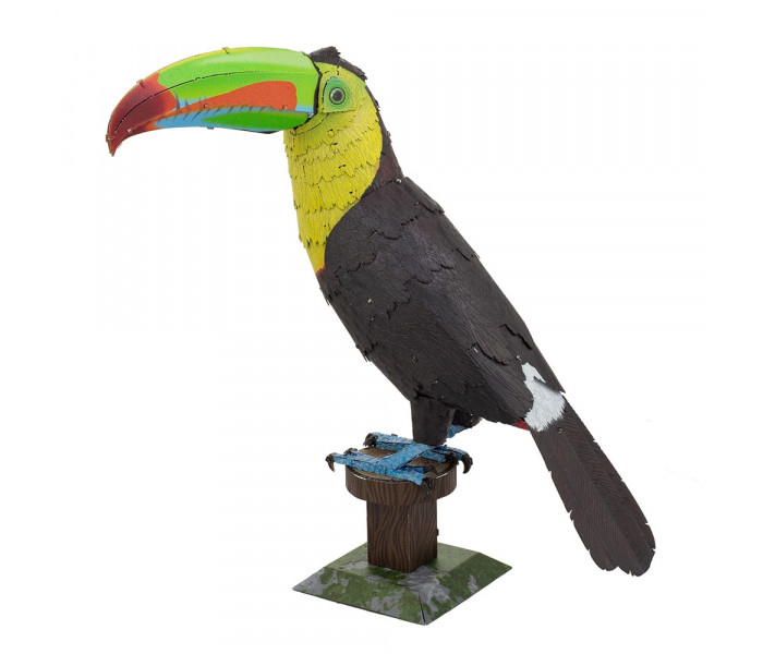 Металева збірна 3D модель Keel-billed Toucan, Metal Earth (ME1020)