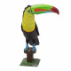 Металева збірна 3D модель Keel-billed Toucan, Metal Earth (ME1020)