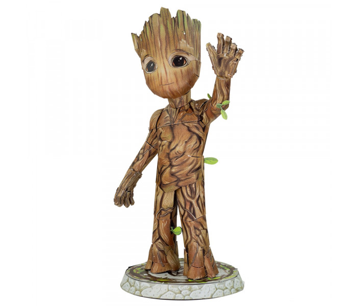 Металлическая сборная 3D модель Marvel - Groot, Metal Earth (MMS500)
