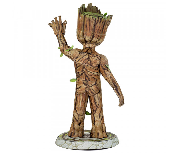 Металлическая сборная 3D модель Marvel - Groot, Metal Earth (MMS500)