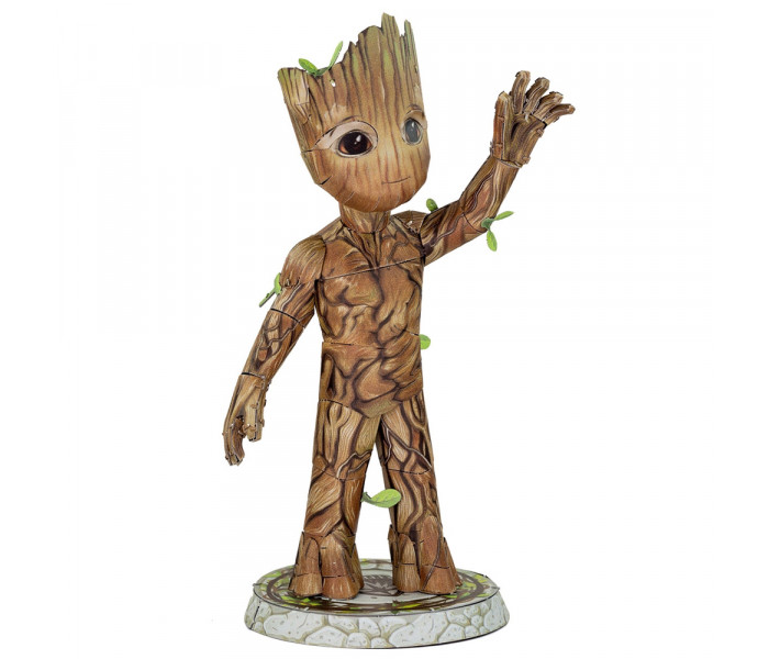 Металлическая сборная 3D модель Marvel - Groot, Metal Earth (MMS500)