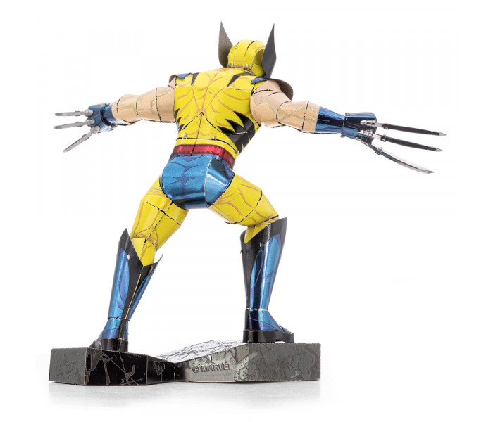 Металева збірна 3D модель Marvel - Wolverine, Metal Earth (MMS481)