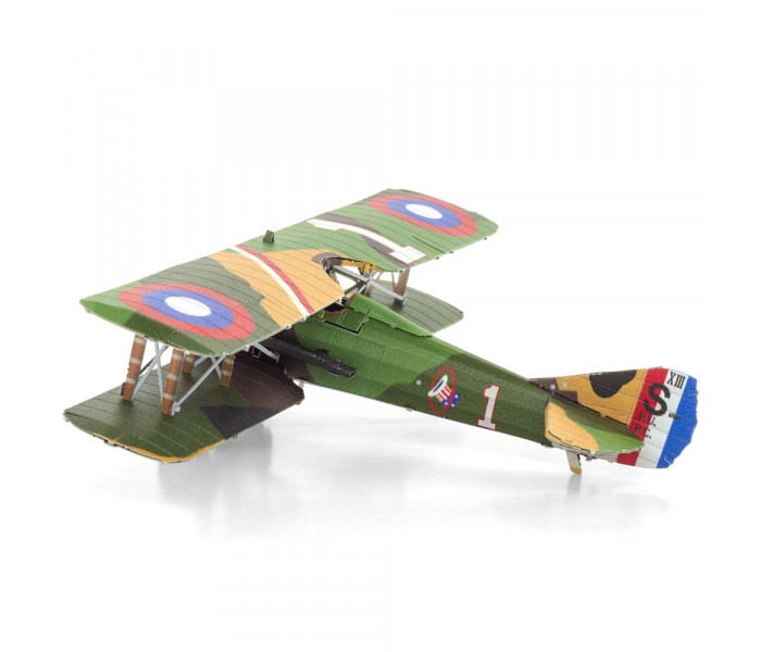 Металлическая сборная 3D модель SPAD S.XIII, Metal Earth (ME1024)