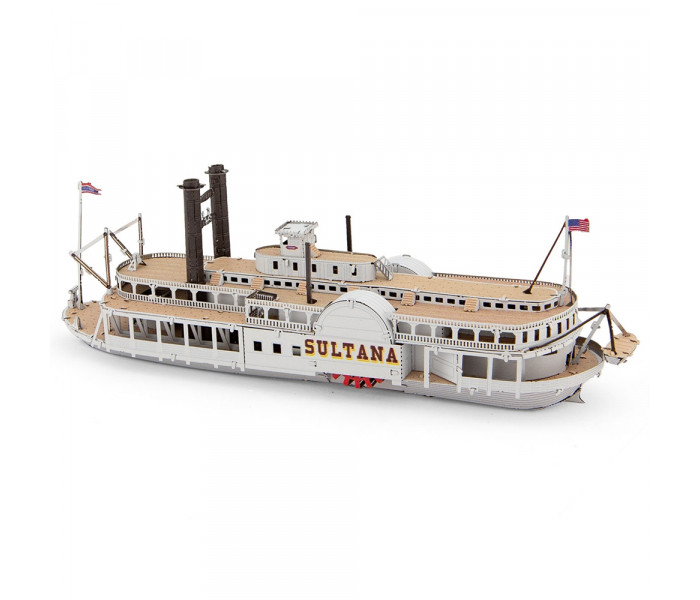 Металлическая сборная 3D модель Sultana Steamboat, Metal Earth (ME1019)