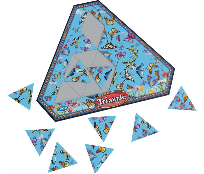Головоломка пазл Triazzle Butterflies (Метелики). Thinkfun (76492)