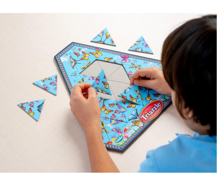 Головоломка пазл Triazzle Butterflies (Метелики). Thinkfun (76492)