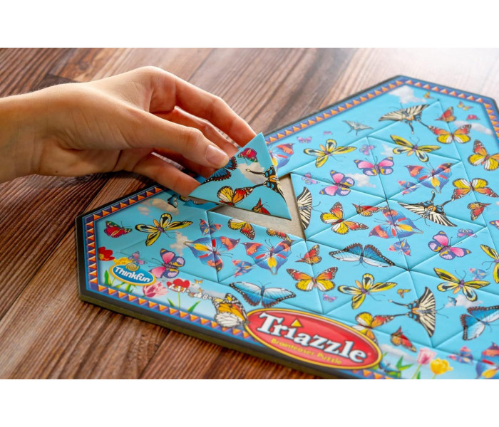 Головоломка пазл Triazzle Butterflies (Метелики). Thinkfun (76492)