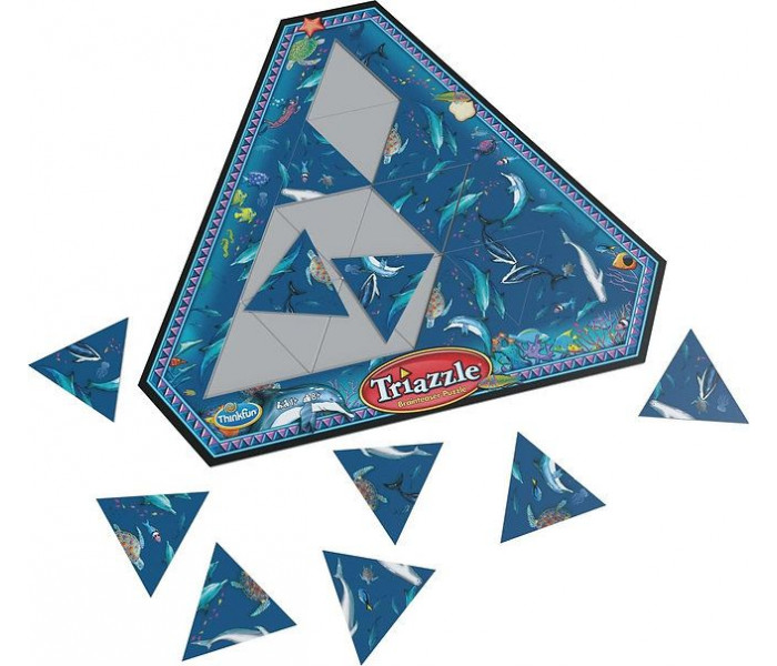 Головоломка пазл Triazzle Dolphins (Дельфины). Thinkfun (76491)