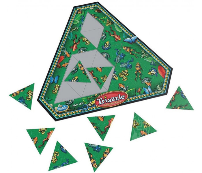 Головоломка пазл Triazzle Frogs (Лягушки). Thinkfun (76490)