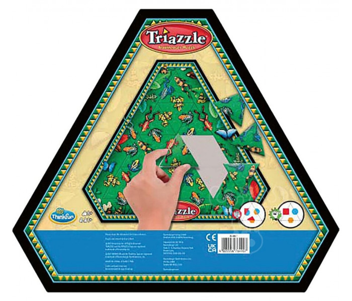 Головоломка пазл Triazzle Frogs (Лягушки). Thinkfun (76490)