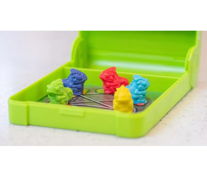 Дорожная головоломка Flip & Play Chameleon Crossing (Переправа хамелеонов). Thinkfun (76588)