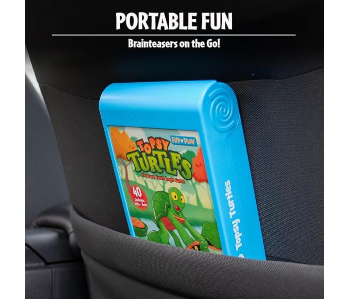 Дорожная головоломка Flip & Play Topsy Turtles (Черепашки). Thinkfun (76587)